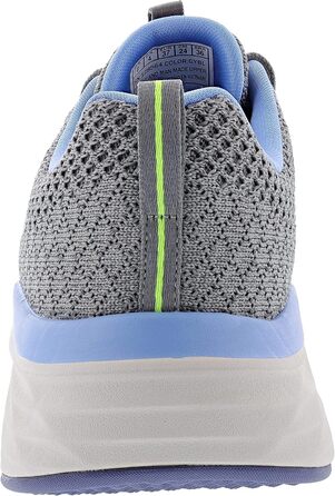 Жіночі кросівки для бігу Skechers Max Cushioning Elite Destination Point (Сірий, Синій, 37.5 EU)