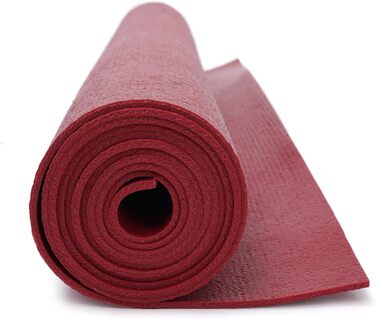 Yogabox Studio Premium килимок для йоги 200x60x3 мм (бордо) - Німеччина, OEKO-TEX 100, для фітнесу, пілатесу, гімнастики