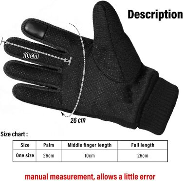 Чоловічі зимові рукавички KXF з шкіри, теплі, з флісовою підкладкою, вітронепроникні, для їзди на велосипеді, водіння, бігу, кемпінгу, походів, чорні, регульовані