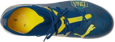 Дитячі футбольні бутси PUMA Future Match FG/AG Jr - для гри на траві та штучному покритті (33 EU, синій, жовтий)