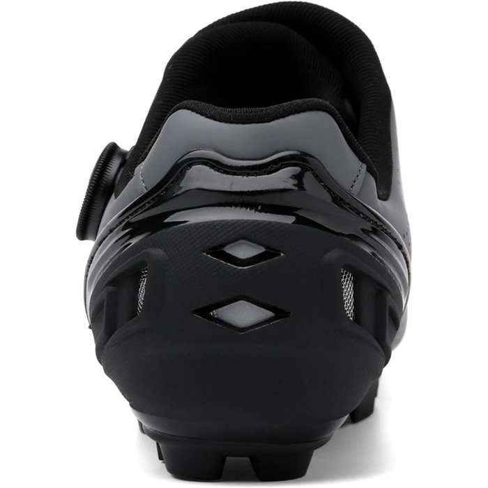 Велосипедні черевики SDEQA для MTB, чоловічі/жіночі, сумісні з SPD, з клітами, унісекс, сірий (46 EU)