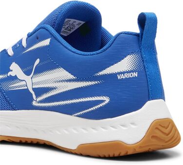 Дитяче залупання PUMA Varion II Jr для залу, біло-блакитне, розмір 39 EU