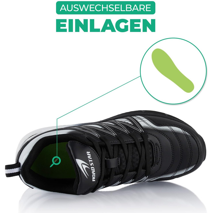 Черевики для хайкінгу та трекінгу для жінок та чоловіків, дихаючі, чорно-білі (37 EU)