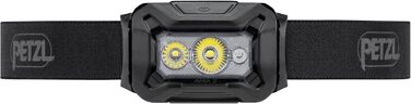 Ліхтар на голову Petzl ARIA 2 RGB - 450 люмен, чорний, з трьома AAA-батарейками