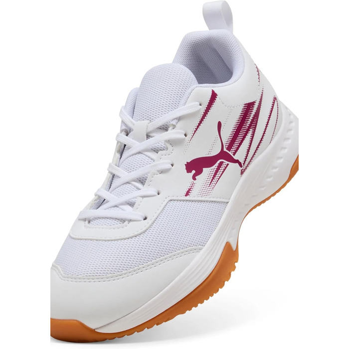 Дитячі кросівки PUMA Varion II Jr для залу (indoor) - 37 EU, білий/ягідний