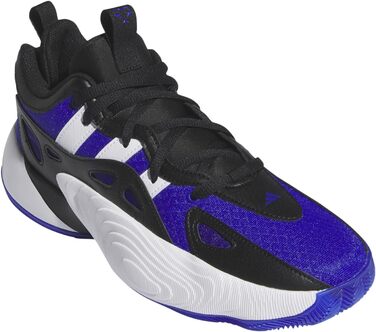 Баскетбольні кросівки Adidas Trae Unlimited (38 EU, блакитний, чорний, білий)