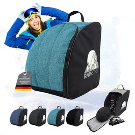 Чохол для лижних черевиків Rawstyle: рюкзак для лиж, черевиків, шолома (Meliert Türkis)