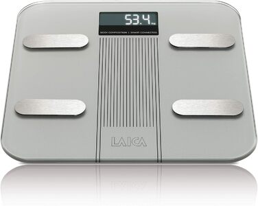 Laica PS7005 Електронні ваги з Bluetooth і аналізом складу тіла
