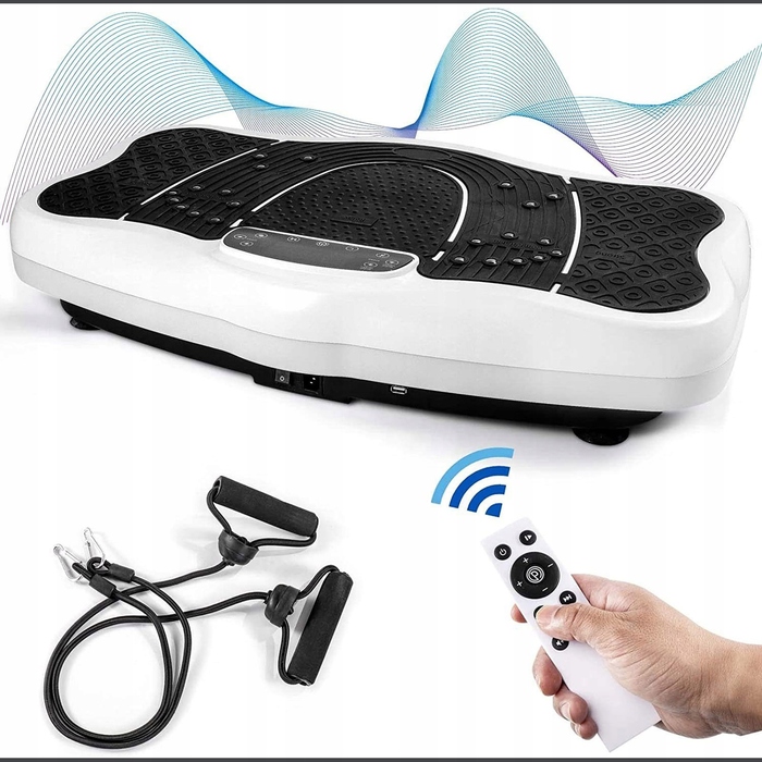 3D віброплатформа антицелюлітна з масажем стоп, пультом керування та Bluetooth
