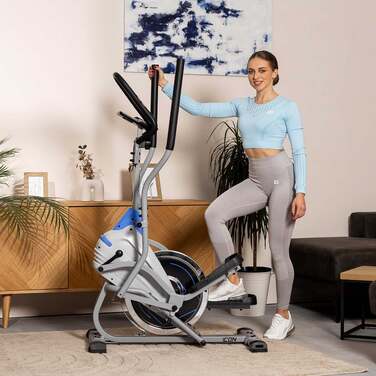 Орбітрек магнітний Hop-Sport HS-400B Icon сріблястий