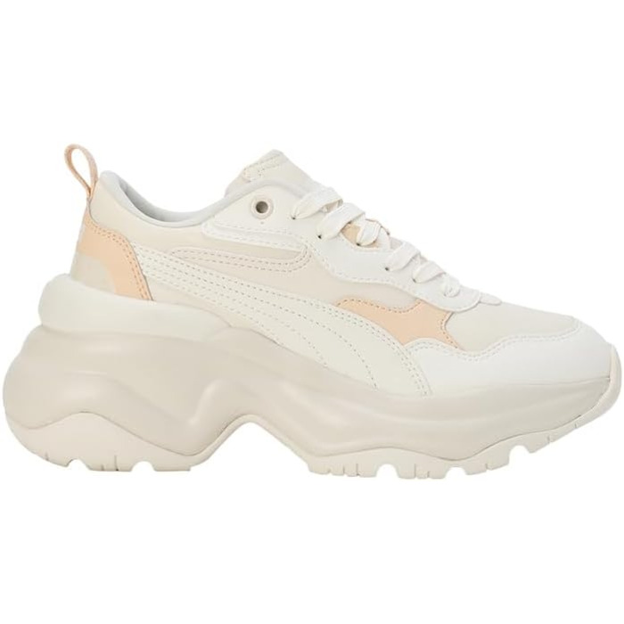 Жіночі кросівки PUMA CiliaTurnschuh, 38 EU, Alpine Snow Frosted Ivory Cashew