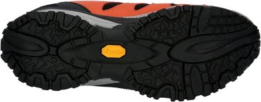 Черевики для піших прогулянок Brütting для жінок (45 EU, чорний, помаранчевий, червоний)