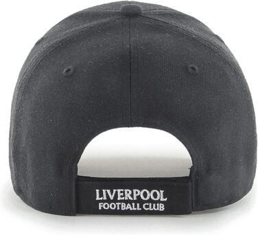 Кепка '47 Liverpool FC MVP Unisex, чорна, регульована, з логотипом LFC