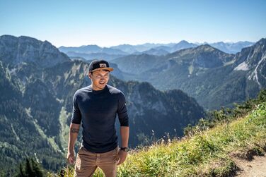 Унісекс кепка-снапбек Jumping Bird чорна, регульована бейсболка для активного відпочинку