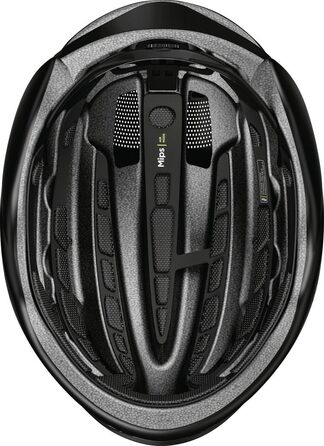 Велосипедний шолом ABUS Gamechanger 2.0 MIPS для шосе, аеродинамічний, вентиляція, чорний, розмір L (57-61 см), унісекс