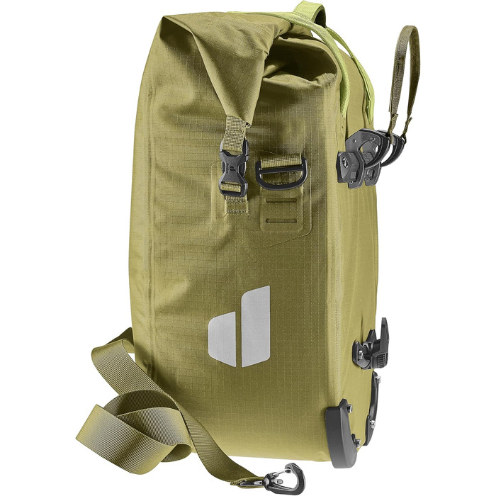 Велосипедна водонепроникна сумка Deuter Weybridge 25+5 л, Cactus, на задній багажник