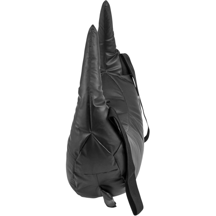 Болгарський мішок GORILLA SPORTS з екошкіри, 5-22,5 кг, 5 ручок, чорний — для кросфіту, фітнесу та силових тренувань