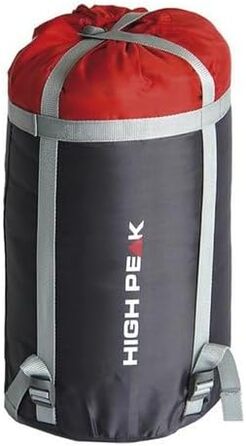 Спальний мішок High Peak Mumien TR 300 Allround для трекінгу, 4 сезони, легкий, -16°C, темно-червоний/сірий