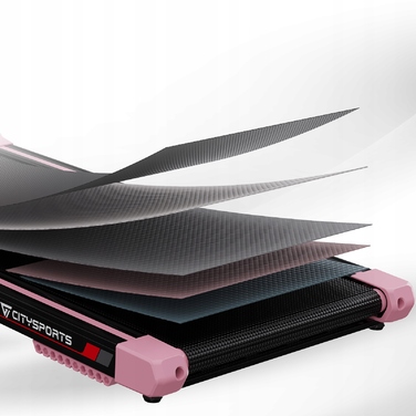 Електрична бігова доріжка CITYSPORTS PRO wp9cs3pink, до 120 кг