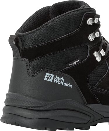Чоловічі трекінгові черевики Jack Wolfskin Sunset Hike Texapore Mid, 42 EU, чорні