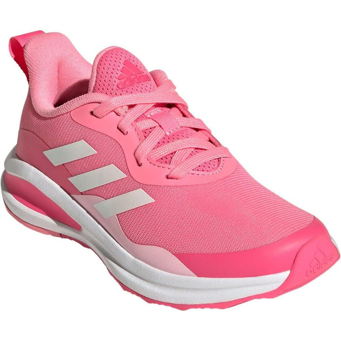 Дитячі кросівки adidas Fortarun K для тренувань (40 EU, рожевий, білий, пурпурний)