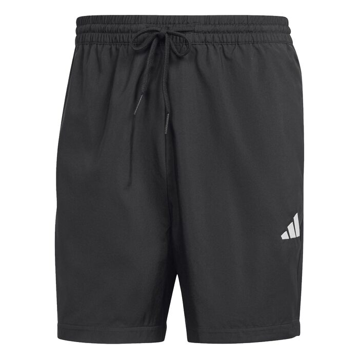 Чоловічі спортивні шорти adidas Essentials Small Logo Chelsea L, чорні з білим логотипом