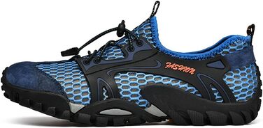 Чоловічі спортивні сандалії FLARUT для туризму та хайкінгу, літні, дихаючі, водонепроникні, блакитні (41 EU)