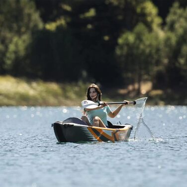 Надувний каяк Aqua Marina Tomahawk K-375 для 1 особи, 375x72x25,5 см, технологія Drop Stitch