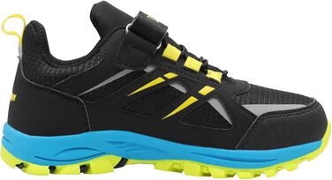 Черевики туристичні Kastinger Grabner Low Ev Ktx для хлопчиків (33 EU, чорний/неоновий жовтий)