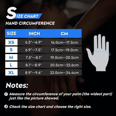 Рукавички для фітнесу ATERCE, тренувальні рукавички для кросфіту, бодібілдингу, велоспорту, залу, силових тренувань, спортивні рукавички для жінок та чоловіків (Синій, M)