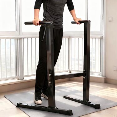 Станція для віджимань Yaheetech до 300 кг, турнік для силових тренувань вдома, стійка для віджимань