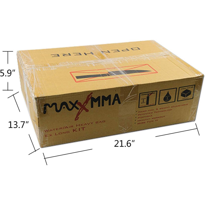Боксерський мішок MaxxMMA Wasser/Luft (вода/повітря), важкий