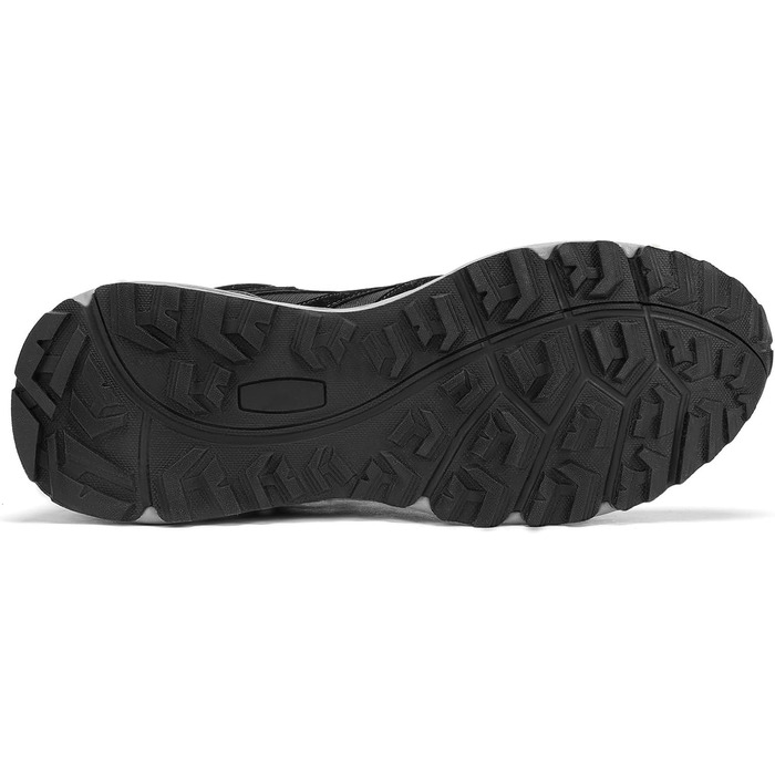 Черевики Kricely для трекінгу та хайкінгу: чоловічі туристичні черевики, спортивне взуття для гір, хайкінгу та трекінгу, чорний, 47 EU