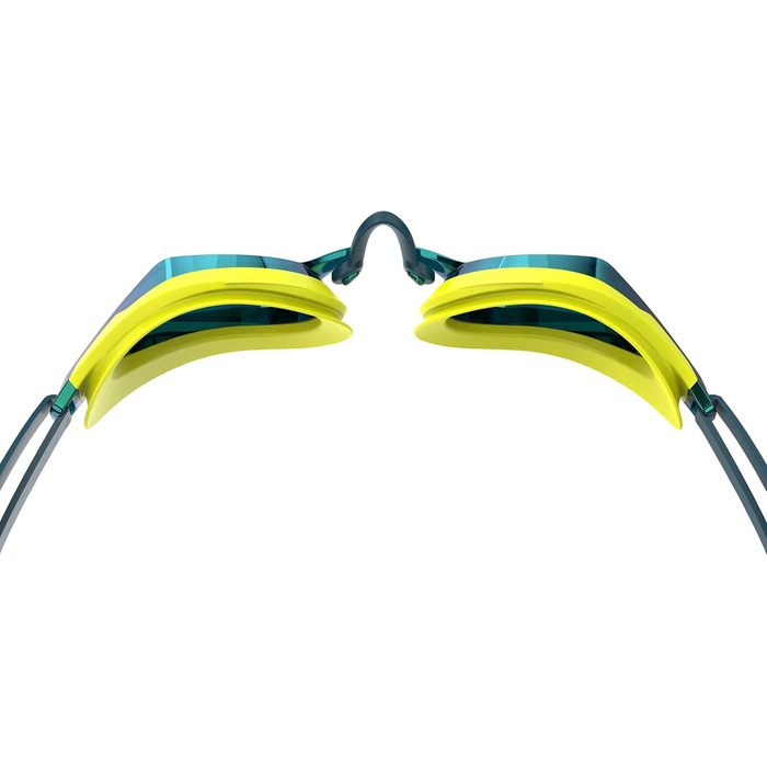 Окуляри для плавання Speedo Fastskin Speedsocket 2 | Змагальні окуляри | Антизапітніння | Водонепроникні | Жовтий/Кобальт/Смарагдовий