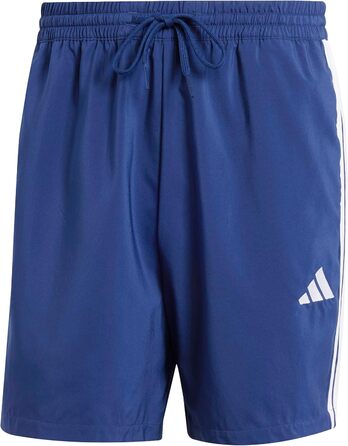 Чоловічі спортивні шорти adidas Performance Essentials Three Stripes, темно-сині/білі, розмір XL