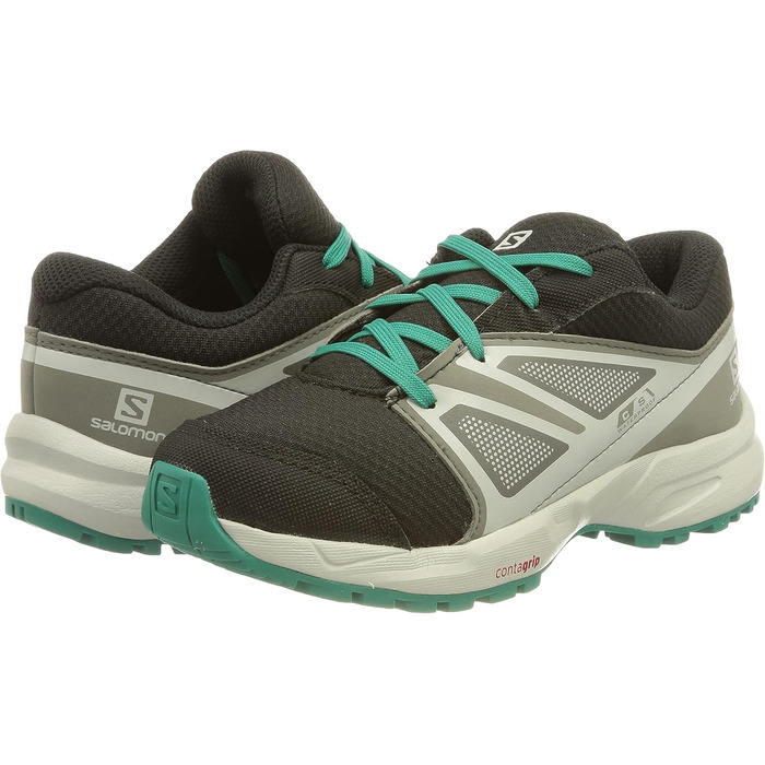 Дитячі трейлранні кросівки Salomon Sense Climasalomon Waterproof Black Pearl Blue Parasailing, 30 EU