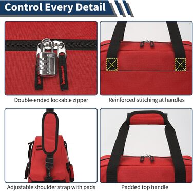 Спортивна сумка маленька з відділенням для мокрого - 35x20x20 см, ручна поклажа, міні-дуфл-сумка з кількома відділеннями для спорту, відпочинку, коротких подорожей (червона, 35 см)