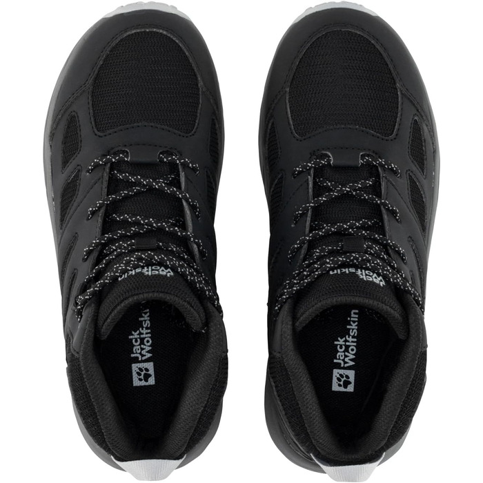 Черевики дитячі Jack Wolfskin Woodland 2 Texapore Mid K, 33 EU, Phantom