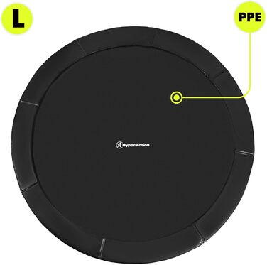 Трамплін гірчастий Hypermotion Outdoor для дітей 244/305/366/430/487 см - Швидковисихаючий, водонепроникний, чудова пружність, для саду (діаметр 244/305/366/430/487 см)