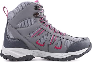 Жіночі водонепроникні трекінгові черевики Riehmot для піших прогулянок, сірі, рожеві, 36 EU