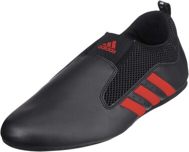 Кросівки для карате та тхеквондо Adidas для чоловіків, жінок, дітей та тренерів. Білі, чорні, червоні. Розмір 8.5 (265 мм)