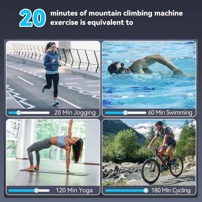 Степпер для дому Gym: компактний, складаний, для фітнесу та кардіотренувань. Білий