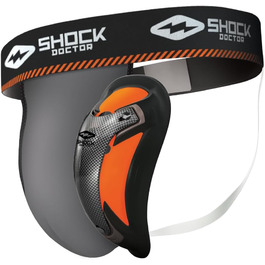 Підтримуючий бандаж Shock Doctor Ultra Carbon Flex Cup для хлопців XL, сірий