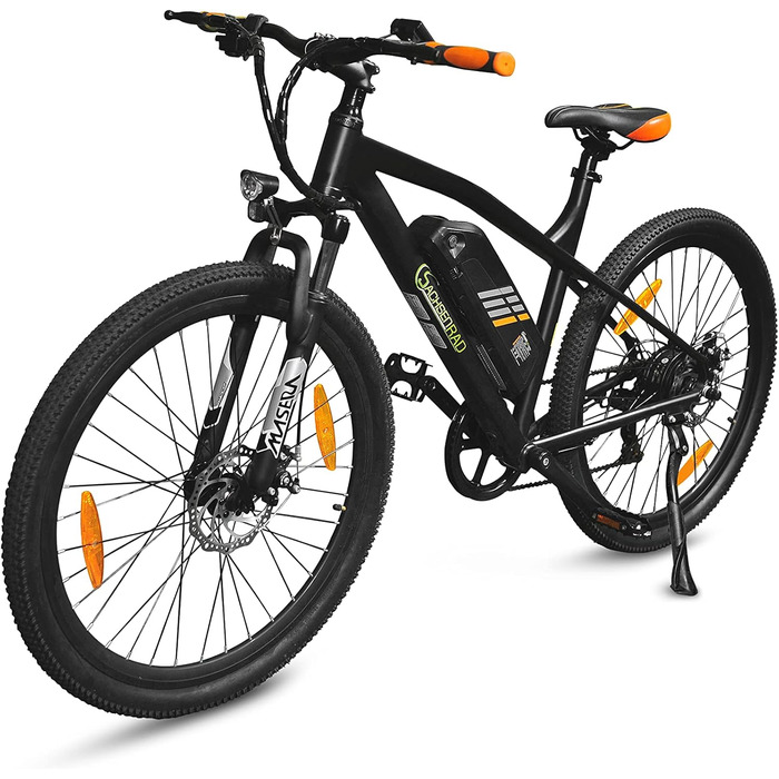 Електровелосипед SachsenRAD E-Racing R6 NEO II V2, 500 Вт·год, до 150 км, 21 кг, гібридні гідравлічні гальма, TÜV сертифікат, німецький дизайн, електричний гірський велосипед для чоловіків та жінок