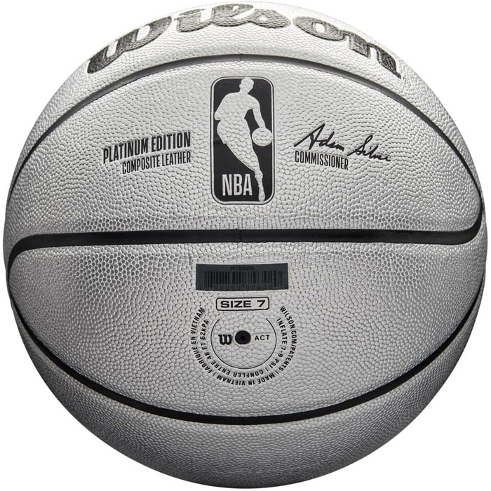 М'яч для баскетболу Wilson NBA Alliance Series Size 7 Platinum Edition