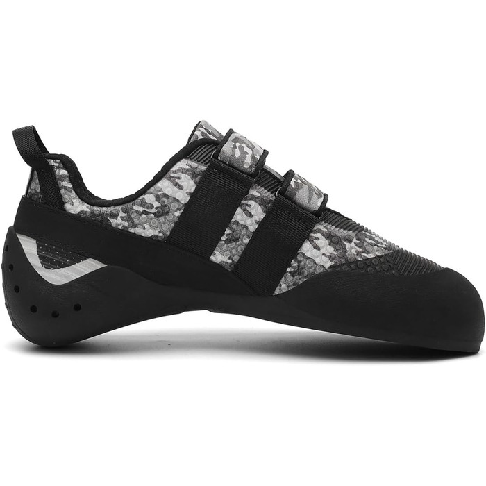 Жіночі скельні туфлі для скелелазіння, антиковзаючі, для залу та вулиці, з двома ремінцями, для початківців, 41 EU, чорні