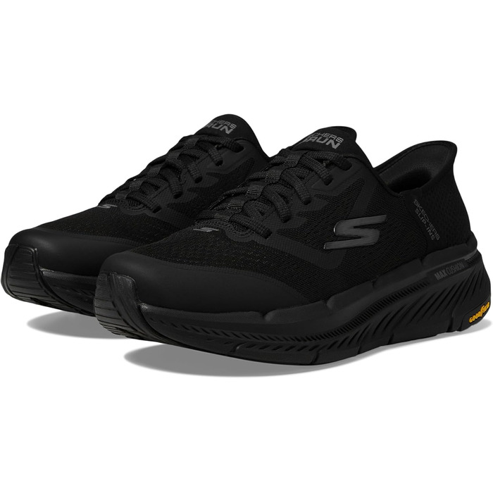 Чоловічі сліпони Skechers Max Cushioning Premier 2.0 Ascendant II (42 EU, Чорний текстиль, синтетика)