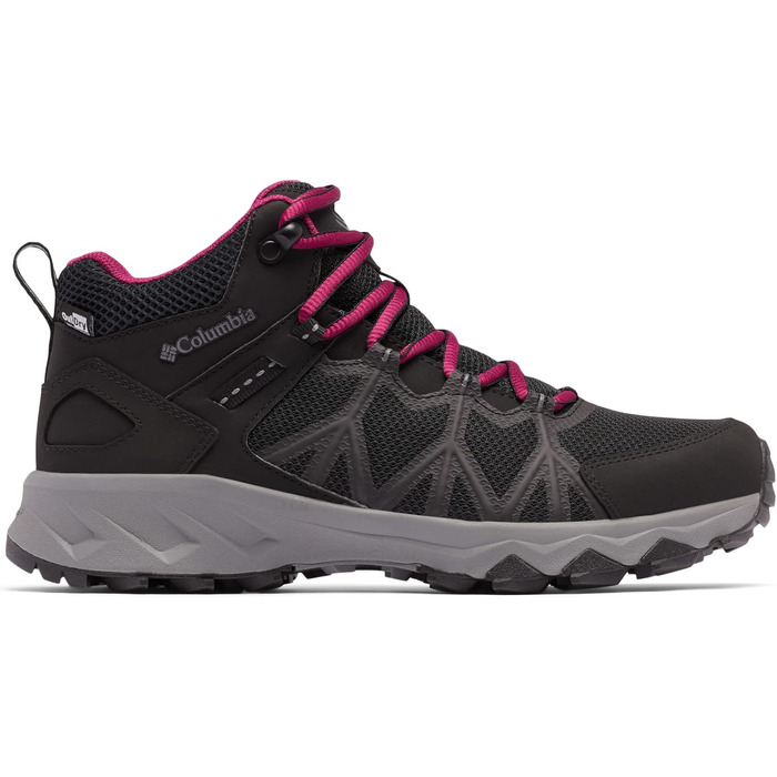 Черевики для хайкінгу Columbia Peakfreak II Mid Outdry WP, чорні (Black x Ti Grey Steel), 39 EU