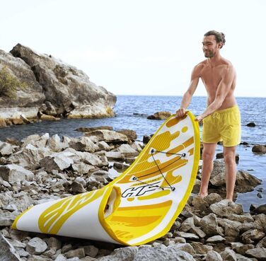 Надувна SUP-дошка Hydro-Force Aqua Cruise 320x76x12 см для турінгу, комплект