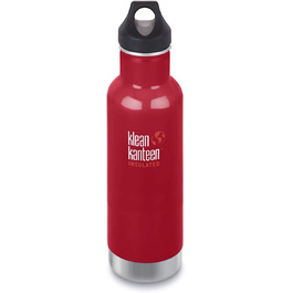 Пляшка для води Klean Kanteen Classic 592 мл, червона, сталева